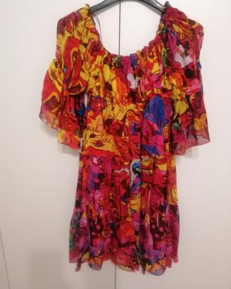 vestito corto colorato Aniye By taglia S