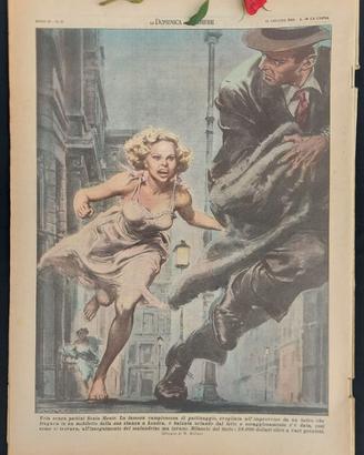 La Domenica del Corriere 21 giugno 1953 Montanelli