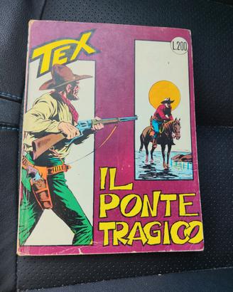 Tex n 40 tre stelle lire 200 posterino