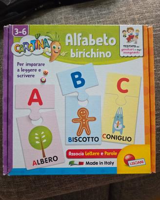 alfabeto birichino Lisciani