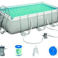 Piscina rettangolare 412 x 201 Powersteel"bestway"