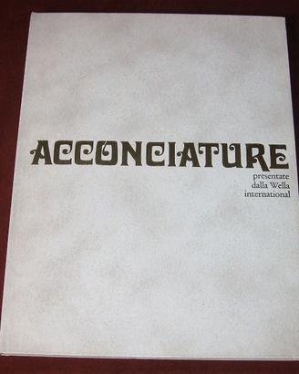 Moda - Acconciature - Wella International anni '60