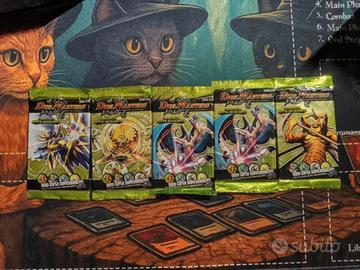 5 boosters Duel Masters DM-04 sealed! Set vintage 