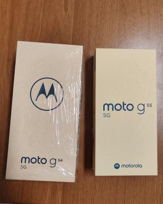 NUOVI motorola g54 5g e Motorola g55 5g