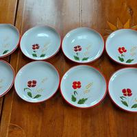 servizio 12 piatti piani da frutta o dolce