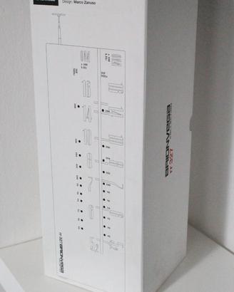 Brionvega RR327 Radio Grattacielo NUOVA Rossa