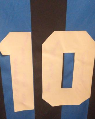 Maglia Inter autografata Dennis Bergkamp 1994-1995