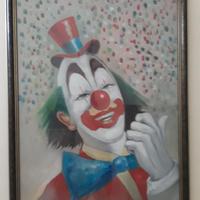 Quadro raffigurante un Pagliaccio - Clown