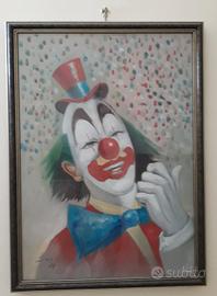 Quadro raffigurante un Pagliaccio - Clown