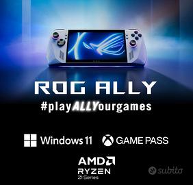 Console Rog Alley nuova con extra accessori