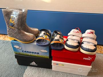 Scarpine, ciabatte e stivaletti per bambino 23
