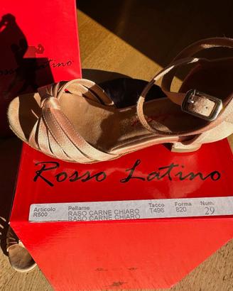Scarpe da ballo Rosso Latino n. 29