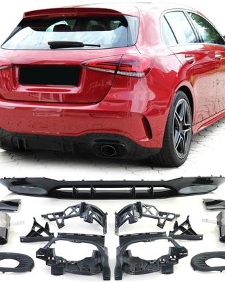 DIFFUSORE POSTERIORE AMG A35 MERCEDES CLASSE A W17