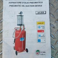 aspiratore olio pneumatico 