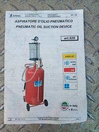 aspiratore olio pneumatico 