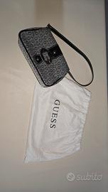Borsa Guess Vintage spalla grigio nera