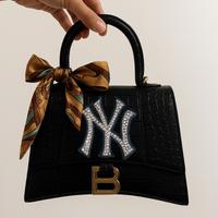 borsetta balenciaga effetto coccodrillo  foulard