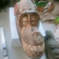 maschera Baule' costa d'Avorio 