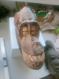 maschera Baule' costa d'Avorio 