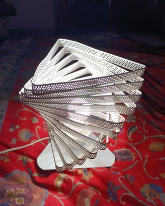 Lampada Space Age design metallo originale lamp