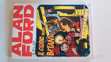 ALAN FORD N. 31 ORIGINALE PRIMA EDIZIONE