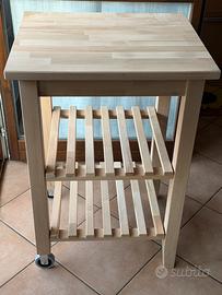 Bekvam carrello tavolino da cucina ikea