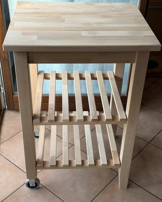 Bekvam carrello tavolino da cucina ikea