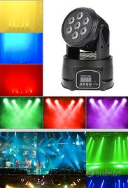 Testa rotante mobile a LED