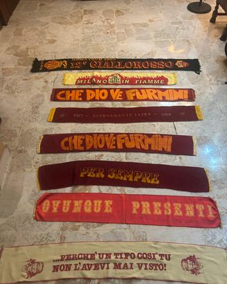 Lotto sciarpe Roma Commando ultra’ Fedayn cucs