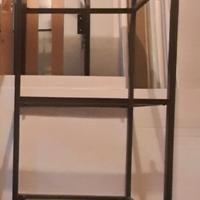 Libreria/scaffale in ferro battuto