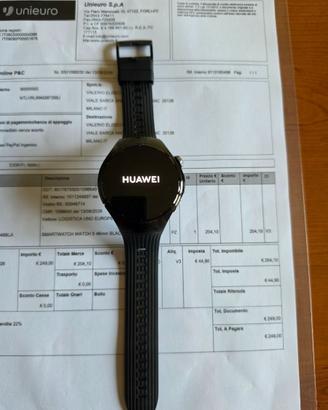 Smartwatch Huawei Watch 5 nero 46 mm 20 giorni !
