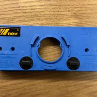 Guida fori per cerniere a scodellino