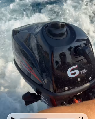 Acqua marine deluxe 350 con motore hidea 6cv 4 t