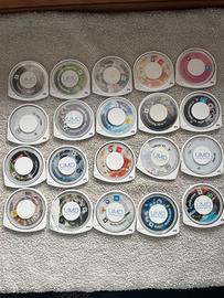 Lotto set giochi PSP