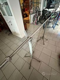 Rastrelliera e porta bilanciere squat + bilanciere