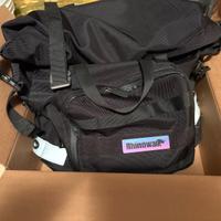 Borsa laterare moto Rhinowolk con agganci a telai