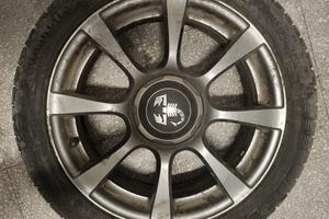 Kit Gomme con Cerchi in Lega ABARTH 500