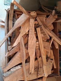 legno di ulivo (ritagli)