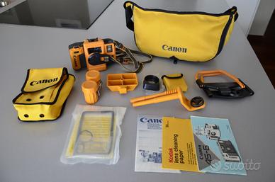 Canon AS-6: accessori, borsa, fotocamera subacquea