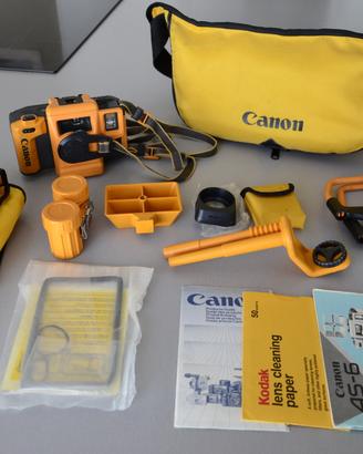 Canon AS-6: accessori, borsa, fotocamera subacquea