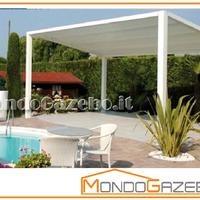 Pensilina Gazebo 3x5 pompeiana tettoia pergola 3x5