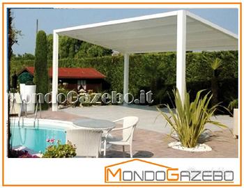 Pensilina Gazebo 3x5 pompeiana tettoia pergola 3x5