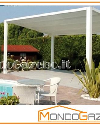 Pensilina Gazebo 3x5 pompeiana tettoia pergola 3x5