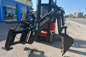 escavatore per trattore agricolo con attacco al 3 