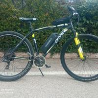 Bici elettrica montagna 29 pedalata assistita x-p7