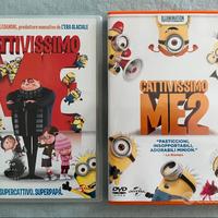 Dvd Cattivissimo Me e Cattivissimo Me 2
