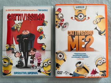 Dvd Cattivissimo Me e Cattivissimo Me 2