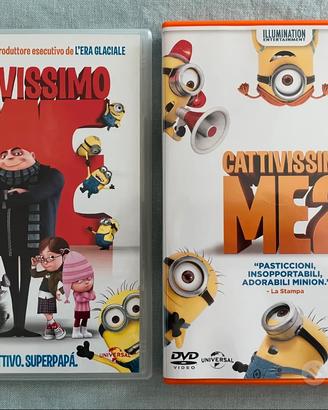 Dvd Cattivissimo Me e Cattivissimo Me 2