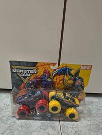 Monster Jam Marvel 1:64 Duo Pack, nuovo