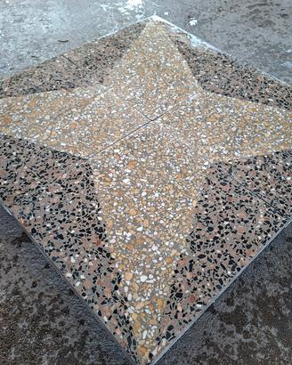 pavimento in graniglia di marmo